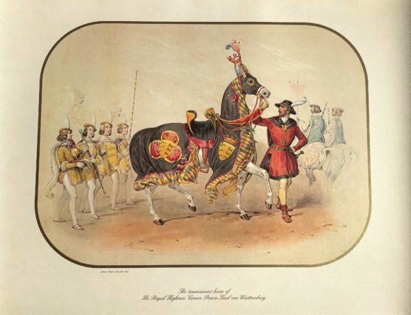 6 The tournament horse of His Royal Highness Crown Prince Karl von Württemberg 2